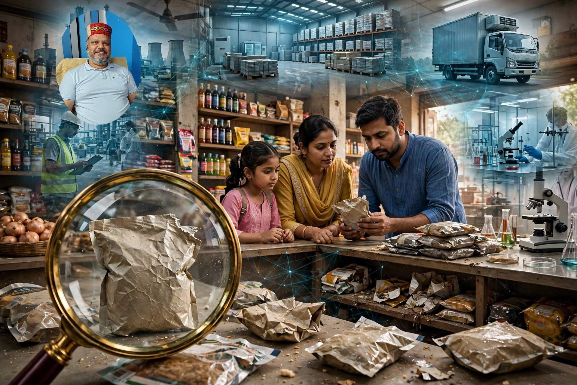 Food safety is not ensured merely by reading labels